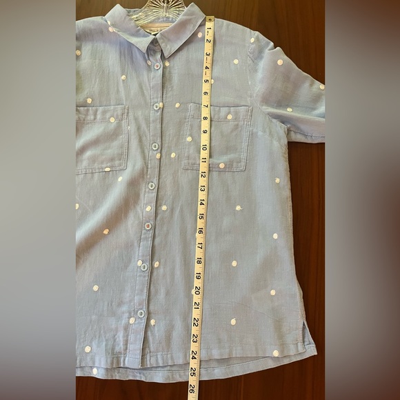 WHITE STUFF SOPHIE ORGANIC COTTON SHIRT - Picture 7 of 10